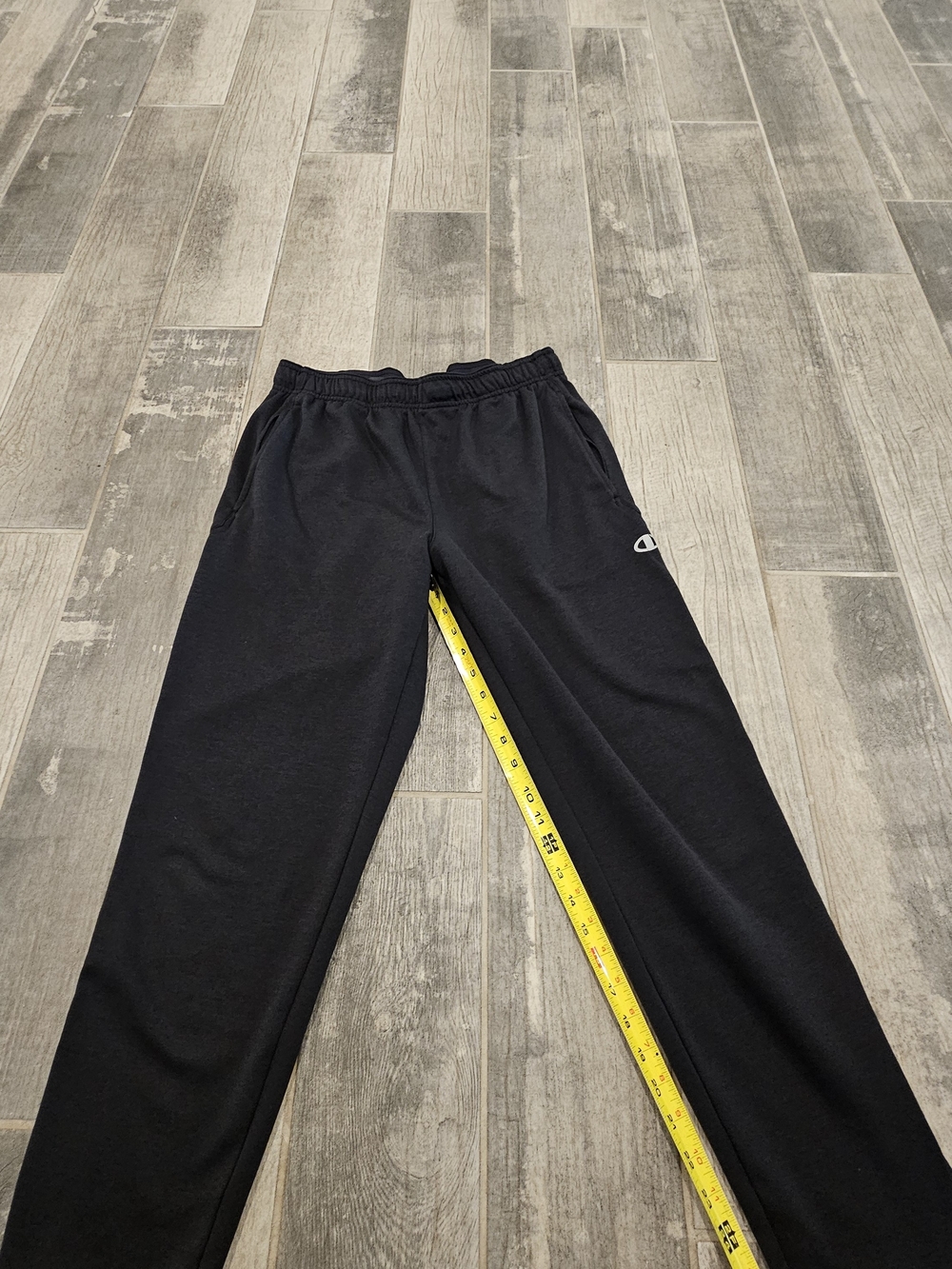 Champion Men's Black Joggers with Logo